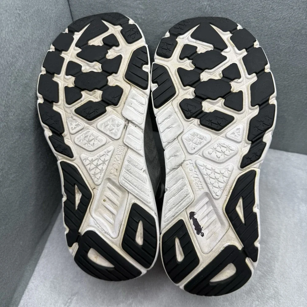 HOKA Arahi 6 Wide Women's 10.5D Gray Purple Running Shoes 1123197 No Insoles